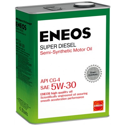 ENEOS масло мот. Super Diesel CG-4 п/синт 5W30 4л ENEOS масло мот. Super Diesel CG-4 п/синт 5W30 4л
