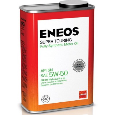 ENEOS масло мот. Super Touring SN Синтетика 5W-50 1л ENEOS масло мот. Super Touring SN Синтетика 5W-50 1л