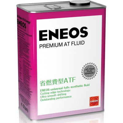 ENEOS жидкость для АКПП Premium AT Fluid 4л ENEOS жидкость для АКПП Premium AT Fluid 4л