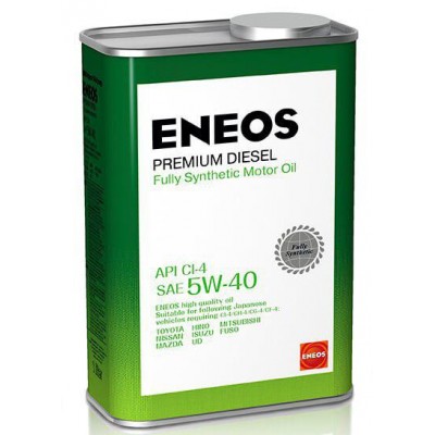 ENEOS масло мот. Premium Diesel CI-4 Синтетика 5W40 1л ENEOS масло мот. Premium Diesel CI-4 Синтетика 5W40 1л